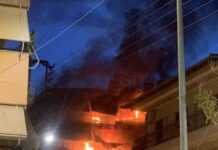 Φωτιά σε διαμερίσματα πολυκατοικίας στην Αλεξάνδρεια Ημαθίας
