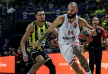 Ολυμπιακός – Φενέρμπαχτσε: Ορίστηκε για τις 17 Μαρτίου το παιχνίδι της Euroleague που είχε αναβληθεί λόγω κακοκαιρίας