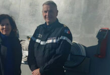 Μήνυμα της πρέσβειρας της Γαλλίας από το κατάστρωμα της φρεγάτας «Κίμων»: «Καλές θάλασσες στο πλήρωμα του»