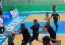 Βραζιλία: Άγριο ξύλο σε αγώνα μπάσκετ με πρωταγωνιστή έναν διαιτητή