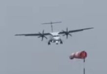 Νάξος: Οι εντυπωσιακές προσγειώσεις αεροπλάνων παρά τους θυελλώδεις ανέμους