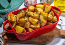 Πατάτες φούρνου με μουστάρδα, θυμάρι & μέλι – Το απόλυτο συνοδευτικό