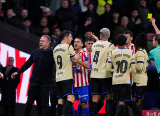 Η Μπαρτσελόνα σκέφτεται να κάνει καταγγελία για τη διαιτησία μετά την τεσσάρα από την Ατλέτικο Μαδρίτης