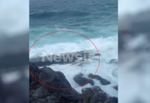 Ελαφόνησος: Βίντεο ντοκουμέντο από την προσάραξη του σκάφους με τους 4 επιβαίνοντες