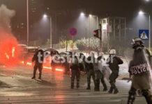 Θεσσαλονίκη: «Δεν δώσαμε άδεια για πάρτι» λέει η Πρυτανεία – 309 προσαγωγές μετά τα σοβαρά επεισόδια έξω από το ΑΠΘ