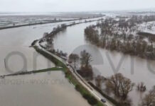 Έβρος: Οι πλημμύρες προκάλεσαν νέα ρήξη αναχώματος στη Μάνδρα – Μία απέραντη λίμνη ο Δήμος Σουφλίου