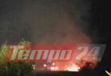 Φωτιά στην Αχαΐα: Καίγεται πτηνοτροφική μονάδα στα Γερουσέικα – Επιχειρούν οι δυνάμεις της πυροσβεστικής