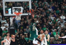 Παναθηναϊκός – Ρεάλ Μαδρίτης: Το καλάθι του Τζέριαν Γκραντ που έδωσε την σπουδαία νίκη στους πράσινους