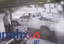 Αίγιο: Κλέφτες μπούκαραν με αγροτικό σε κοσμηματοπωλείο – Βίντεο ντοκουμέντο από τη διάρρηξη