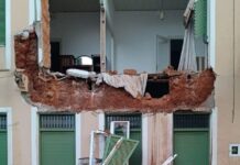 Μεσσήνη: Κατέρρευσε τοίχος κατοικημένου σπιτιού από την έντονη βροχόπτωση