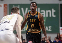 Καρδίτσα – ΑΕΚ 62-90: Επιβλητικό διπλό με Νάναλι και Μπάρτλεϊ για την Ένωση στο BCL