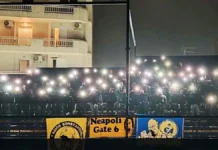 Παναιτωλικός: Οπαδοί άνοιξαν τη θύρα 6 και έκαναν κερκίδα στη μνήμη φιλάθλου