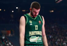 Χαμός στο Παρτιζάν – Παναθηναϊκός: Ο Ρογκαβόπουλος χτύπησε τον Λάκιτς και αποβλήθηκε