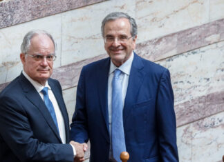 Τασούλας και Σαμαράς την Τρίτη στο Προεδρικό Μέγαρο