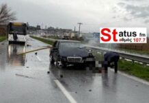 Θεσσαλονίκη: Νεκρός 44χρονος σε τροχαίο δυστύχημα – Εκσφενδονίστηκε από το αυτοκίνητό του το θύμα