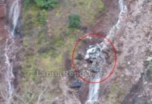 Ευρυτανία: Σε γκρεμό από 300 μέτρα έπεσε το αυτοκίνητο του 59χρονου θύματος – Σοκαριστικά πλάνα από το κατεστραμμένο όχημα