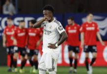 Οι οπαδοί της Οσασούνα έστειλαν «ευχές» θανάτου στον Βινίσιους στο παιχνίδι με τη Ρεάλ Μαδρίτης