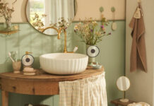 Η ρετρό τάση που ζεσταίνει το μπάνιο