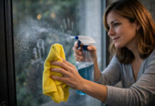 Το κόλπο που εξαφανίζει τις δαχτυλιές από γυάλινες επιφάνειες εύκολα και γρήγορα