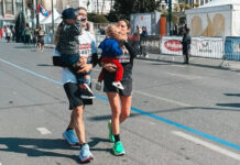 Κούρκουλου- Βασιλειάδης: Οικογενειακά με τα παιδιά στον Ημιμεραθώνιο της Αθήνας