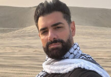 Σαρμπέλ: Βολτάρει χαλαρός στην παραλία της Doha ευχαριστώντας την αεράμυνα του Κατάρ