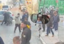 Οπαδοί του Παναθηναϊκού επιτέθηκαν στο πούλμαν της ομάδας μπάσκετ γυναικών του Ολυμπιακού στη Λεωφόρο