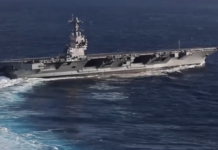 Πύρινος εφιάλτης το USS Gerald Ford – Η φωτιά στα πλυντήρια που «παρέλυσε» το αεροπλανοφόρο
