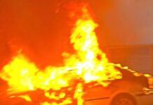 Αλθέα: Αυτοκίνητο τυλίχτηκε στις φλόγες στην λεωφόρο Αθηνών – Σουνίου