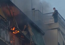 Φωτιά σε διαμέρισμα στου Γκύζη: Η φιάλη υγραερίου εκτινάχθηκε δεκάδες μέτρα – Απεγκλωβίστηκε ηλικιωμένο ζευγάρι