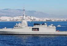 Φρεγάτα Κίμων: Εντυπωσιακό βίντεο από τον απόπλου από το λιμάνι της Λεμεσού