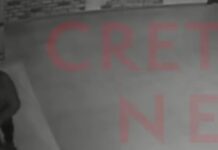 Ηράκλειο: Βίντεο ντοκουμέντο από τη στιγμή που άνδρας πυροδοτεί τον εμπρηστικό μηχανισμό έξω από καφετέρια