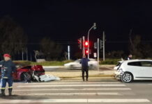 Λεωφόρος Ποσειδώνος: Ένας νεκρός και δύο τραυματίες μετά από καραμπόλα πέντε αυτοκινήτων