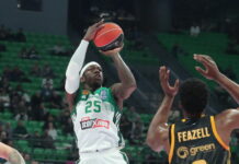 Ο Παναθηναϊκός έσπασε ρεκόρ 18,5 ετών με 25/25 βολές κόντρα στην ΑΕΚ, ο Κέντρικ Ναν ξεπέρασε τους 1.000 πόντους