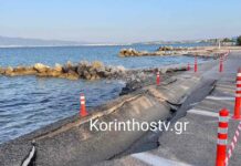 Σε κατάσταση έκτακτης ανάγκης η Δημοτική Ενότητα Άσσου – Λεχαίου στην Κορινθία – Μεγάλα προβλήματα από την κακοκαιρία