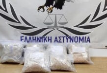 Κομοτηνή: Βρέθηκαν 11 κιλά ισχυρού συνθετικού ναρκωτικού στο πορτμπαγκάζ αυτοκινήτου άνδρα που διέμενε παράνομα στη χώρα
