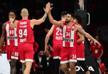Η βαθμολογία της Euroleague μετά τη νίκη του Ολυμπιακού επί της Μπασκόνια