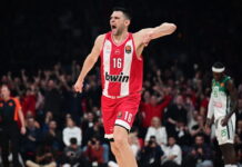 Η βαθμολογία της Euroleague μετά τη νίκη του Ολυμπιακού επί του Παναθηναϊκού