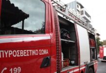 Κλειστή η Εθνική οδός Αθηνών – Θεσσαλονίκης λόγω φωτιάς στο ύψος των Μαλγάρων