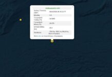 Σεισμός 4,4 Ρίχτερ στο Καστελλόριζο