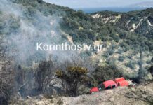 Υπό μερικό έλεγχο οι φωτιές σε Σούλι Κορινθίας και Αιγές Αχαΐας