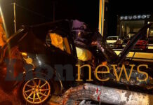 Σέρρες: Ένας τραυματίας σε κρίσιμη κατάσταση μετά από σφοδρό τροχαίο