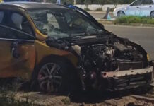 Τροχαίο στη λεωφόρο Βάρης – Κορωπίου με μία βαριά τραυματισμένη οδηγό ταξί