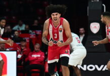 Ολυμπιακός – Μπασκόνια 90-80: Νίκη στο ρελαντί και «αγκαλιά» με τη δεύτερη θέση στη Euroleague οι Πειραιώτες