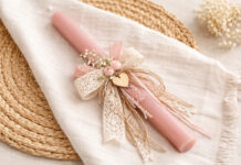 Handmade λαμπάδα με budget κάτω από 5 ευρώ που δείχνει πολύ πιο ακριβή