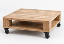 DIY τραπεζάκι σαλονιού με ρόδες: Βήμα-βήμα πώς να το φτιάξεις