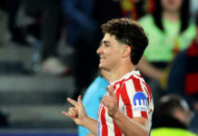 Μπαρτσελόνα – Ατλέτικο Μαδρίτης: Τρομερό γκολ του Άλβαρες με απευθείας φάουλ, με δέκα παίκτες οι Καταλανοί