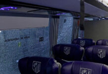 Οπαδοί της Μπαρτσελόνα έσπασαν τα τζάμια από το πούλμαν της Ατλέτικο Μαδρίτης: «Έχουμε κι εμείς εικόνες από τη σκοτεινή πλευρά του φεγγαριού»