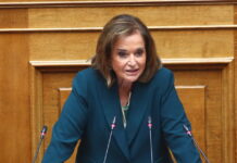 Ντόρα Μπακογιάννη: «Ο Μακάριος Λαζαρίδης θα έπρεπε να έχει διευκολύνει τον πρωθυπουργό και το κόμμα»