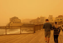 Καιρός: Η αφρικανική σκόνη επιμένει – Υψηλές θερμοκρασίες και αποπνικτική ατμόσφαιρα