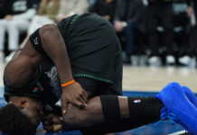 Μινεσότα Τίμπεργουλβς: Ρήξη αχιλλείου για τον Ντι Βιτσέντζο, σοκαριστικός τραυματισμός και για τον Άντονι Έντουαρντς